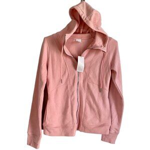 All In Motion Full Zip Pink Hoodie Jacket Women's XS NEW NWT